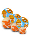 The Orbee Tuff - Orbee World Glow and Orange Ball