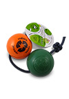 The Orbee Tuff Recycle Ball Green and Orange