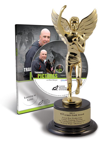 Canine Training Systems Wins 2014 Hermes Gold Award for Training Through Pictures- Learning to Learn with Dave Kroyer