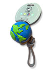 Orbee World Ball Medium Blue on a String