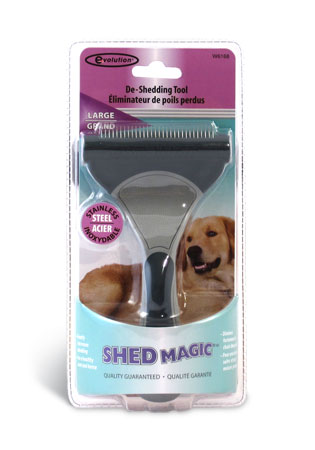 Evolution Shed Magic De-Shedding Tool for Dogs in Grooming