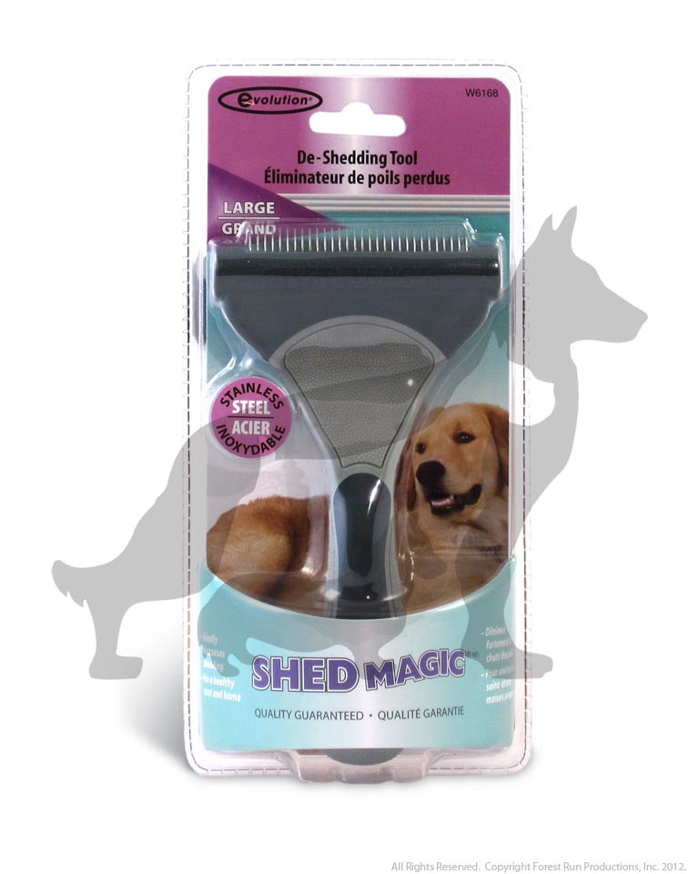 evolution dog brush