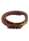 Braided Amish Leather Lead