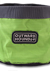 The Outward Hound Travel Bowl Material Close