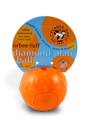 The Orbee Tuff - Orbee World Glow and Orange Ball in Tugs, Balls