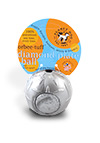 The Orbee Tuff - Orange Diamond Plate Ball 