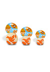 The Orbee Tuff Orange Glow Ball