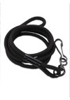 Round Black Whistle Lanyard