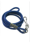 Round Blue Whistle Lanyard