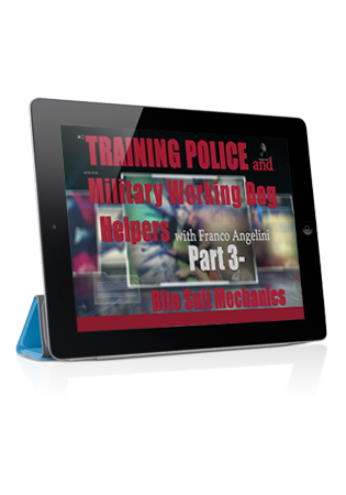 Training the Police and Military Working Dog Helper with Franco Angelini - Part 3 - Bite Suit Mechanics - Streaming