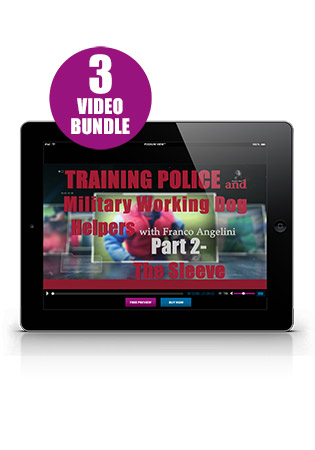 Training the Police and Military Working Dog Helper with Franco Angelini Video 2, 3 and 4 Set Streaming