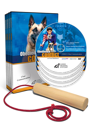 Obedience without Conflict DVD 1, 2, 3 & 4 Retrieve Dowel Set